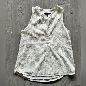 Banana Republic Factory Sleeveless Cream Tank Size XS
